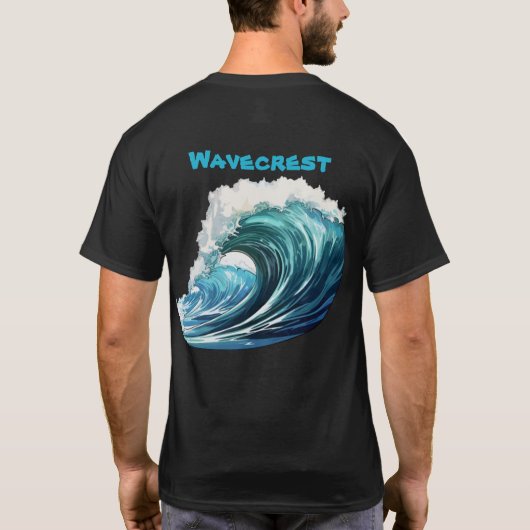Brody Ocean Wavecrest T-shirt (Achterkant)