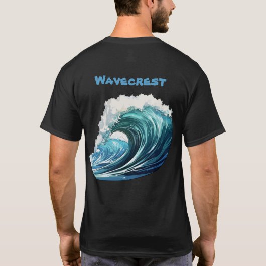 Brody Ocean Wavecrest T-shirt (Achterkant)