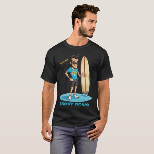 Brody Ocean Wavecrest T-shirt (Voorkant volledig)