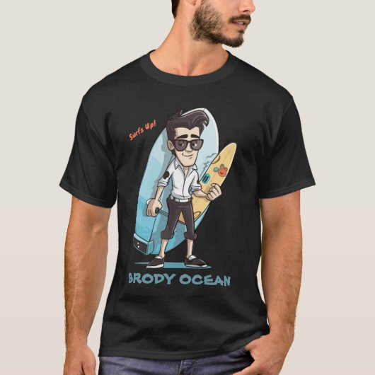 Brody Ocean Wavecrest T-shirt (Voorkant)