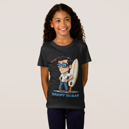 Brody Ocean Wavecrest T-shirt (Voorkant volledig)