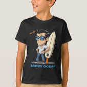 Brody Ocean Wavecrest T-shirt (Voorkant)