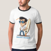 Brody Ocean Wavecrest T-shirt (Voorkant)