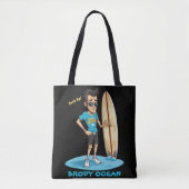 Brody Ocean Wavecrest Tote Bag (Voorkant)