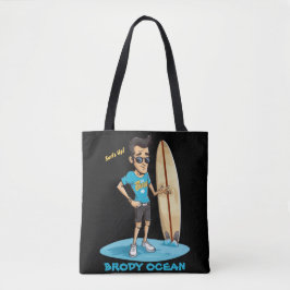 Brody Ocean Wavecrest Tote Bag