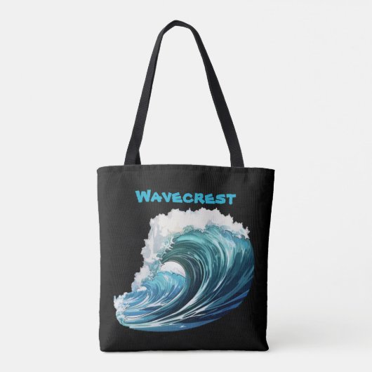 Brody Ocean Wavecrest Tote Bag (Achterkant)