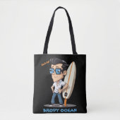 Brody Ocean Wavecrest Tote Bag (Voorkant)
