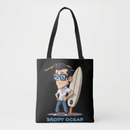 Brody Ocean Wavecrest Tote Bag