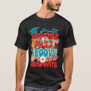 BROEDBROEDER van een klasse van 2023 Afstuderen Re T-shirt