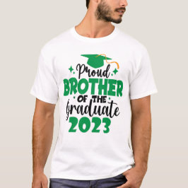 BROEDBROEDER van een klasse van 2023 Afstuderen vu T-shirt