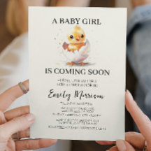 broedeieren van kuikens van Baby shower