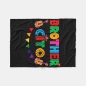 Broeder Cito Cinco de Mayo Mexicaanse partij Fiest Fleece Deken (Voorkant (Horizontaal))