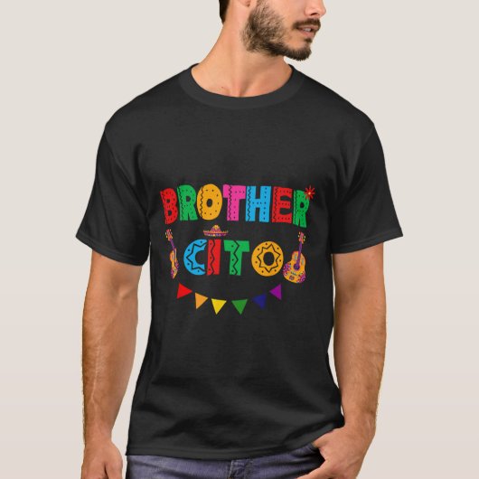 Broeder Cito Cinco de Mayo Mexicaanse partij Fiest T-shirt (Voorkant)