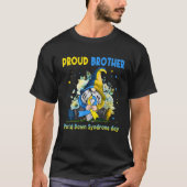 Broeder-downsyndroom van het familiebedrijf Gnome  T-shirt (Voorkant)