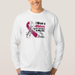 Broeder Hero in mijn hoofdhalskanker T-shirt