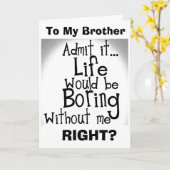 ***BROEDER*** IK WEET DAT JE JE ZONDER MIJ ZOU VER KAART (Gele Bloem)