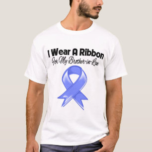Broeder in de wet - ik Draag Periwinkle Ribbon T-shirt