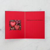 Broeder in de wet Lovely kerstcard Feestdagen Kaart (Binnen)