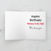 Broeder in de wet verjaardagskaart. 50ste man. Jon Kaart (Binnen)