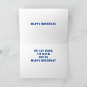 "BROEDER" *JE BENT EEN  KEREL* VERJAARDAG KAART (Binnen)