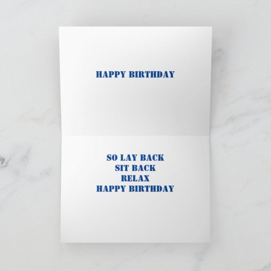 "BROEDER" *JE BENT EEN  KEREL* VERJAARDAG KAART (Binnen)