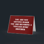 "BROEDER" *JE BENT EEN  KEREL* VERJAARDAG KAART<br><div class="desc">EEN BEETJE 'HUMOR' IS GOED,  TOCH? IK HEB GEEN BROER,  MAAR IK WED DAT DE JOUWE DEZE KAART ZEKER LEUK ZULLEN VINDEN:) BEDANKT OM BIJ 1 VAN MIJN 8 WINKELS TE STOPPEN!!! KOM NOG EENS!!1</div>