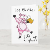 **BROEDER** KLAAR VOOR CELEBRAAT **ZWAARDAG ** KAA KAART (Gele Bloem)