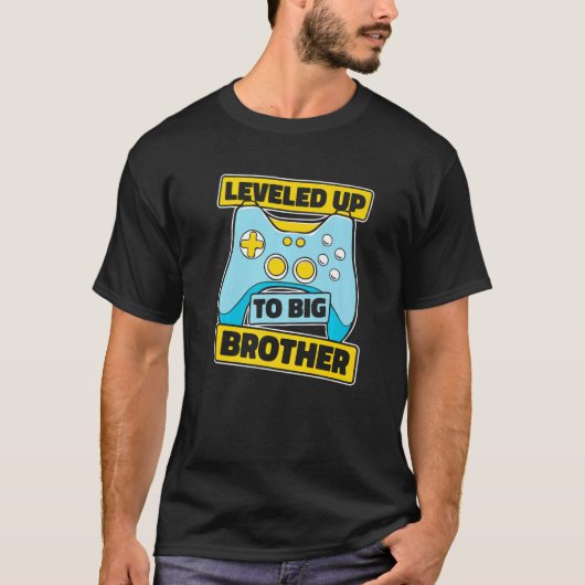 Broeder Leveled tot grote broer T-shirt (Voorkant)