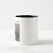 Broeder, mag ik een paar lussen hebben? tweekleurige koffiemok (Center)