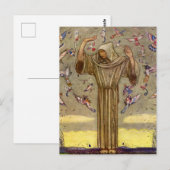 "Broeder Martin en de vogels" van John Bauer Briefkaart (Voorkant / Achterkant)