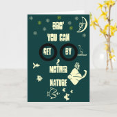 Broeder: Moeder Natuur. Kaart (Gele Bloem)