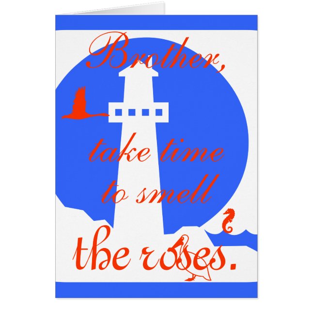 Broeder, neem tijd, om te ruiken, de rozen... (Voorkant)