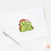 Broeder- of Zusterband Ronde Sticker (Envelop)