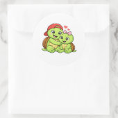 Broeder- of Zusterband Ronde Sticker (Tas)