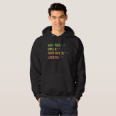 Broeder oom Godfather legend sinds jaar en jaar Hoodie (Voorkant volledig)