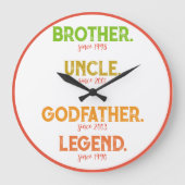 Broeder oom Godfather legend sinds jaar Grote Klok (Voorkant)