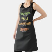 Broeder oom Godfather legend sinds jaar Schort (Insitu)