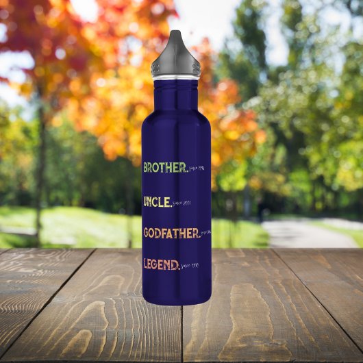 Broeder oom Godfather legend sinds jaar Waterfles