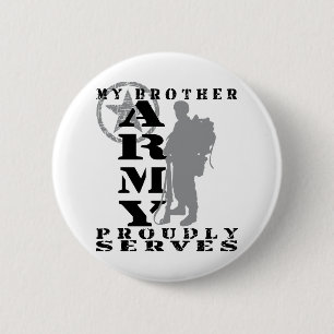 Broeder Prouly Serves - ARMY Ronde Button 5,7 Cm