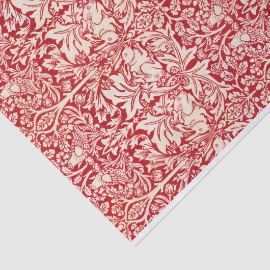 Broeder Rabbit van William Morris Tissuepapier (Detail)