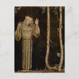 “Broeder St Martin” Aquarel door John Bauer Briefkaart