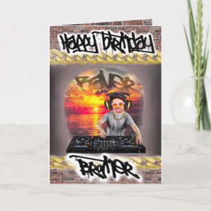 Broeder van de Birthday-kaart Feestdagen Kaart