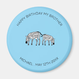 Broeder Verjaardag, Schattigee en gelukkige Keniaa Magneet