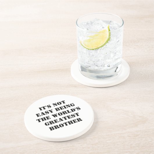 Broeder Zandsteen Onderzetter (Zijkant)