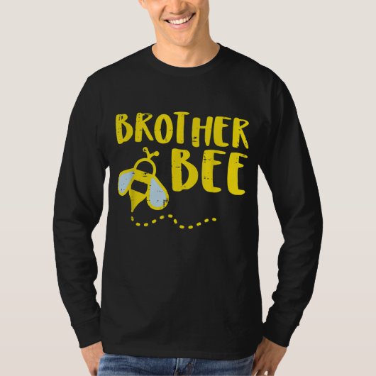 Broederbijenfamilie komt overeen met Bro-Mannen jo T-shirt (Voorkant)