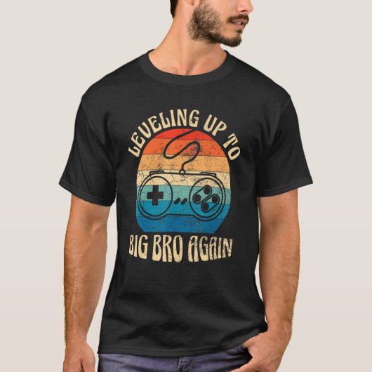 Broederdag breder niveau van games Nerd Computer P T-shirt (Voorkant)