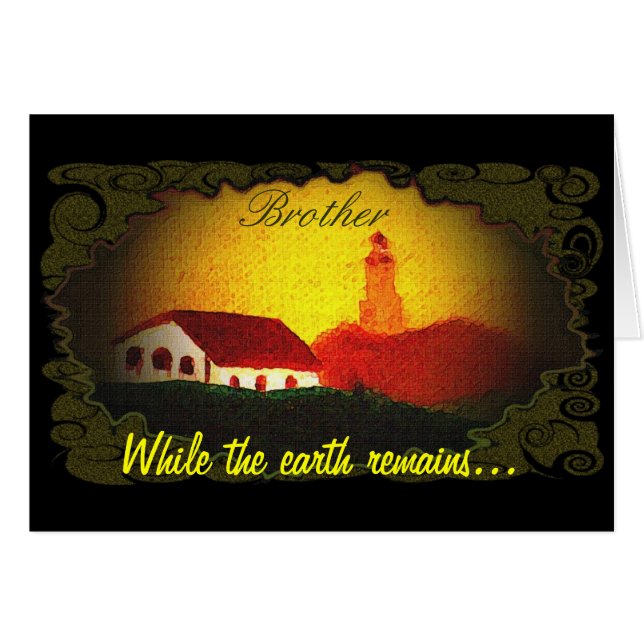 Broederkaart (Voorkant Horizontaal)