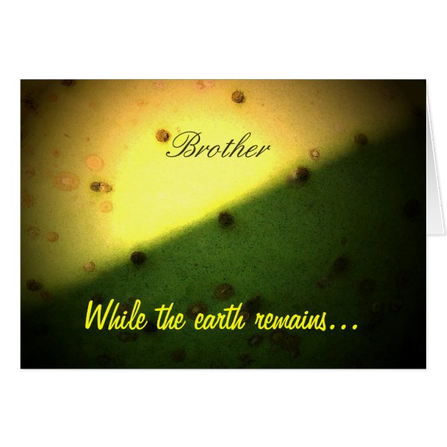 Broederkaart (Voorkant Horizontaal)