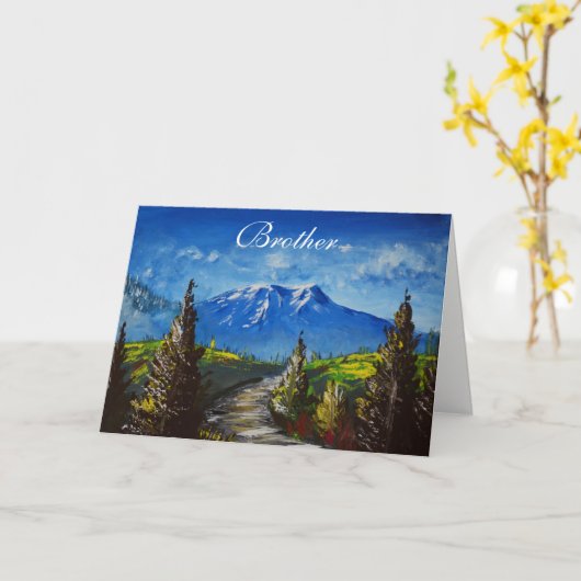 BroederKaart Kaart (Gele Bloem)