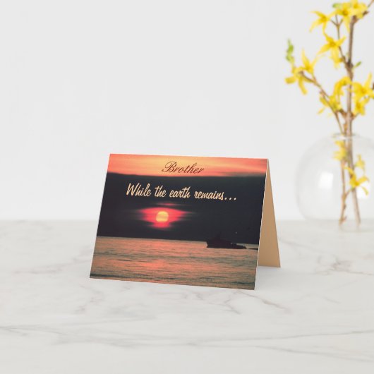 BroederKaart Kaart (Gele Bloem)